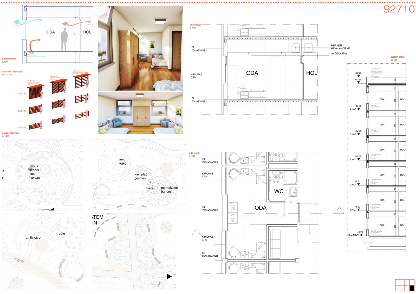 ERENKÖY RUH VE SİNİR HASTALIKLARI EĞİTİM VE ARAŞTIRMA HASTANESİ BİZİMKÖY MİMARİ PROJE YARIŞMASI - Görsel 9